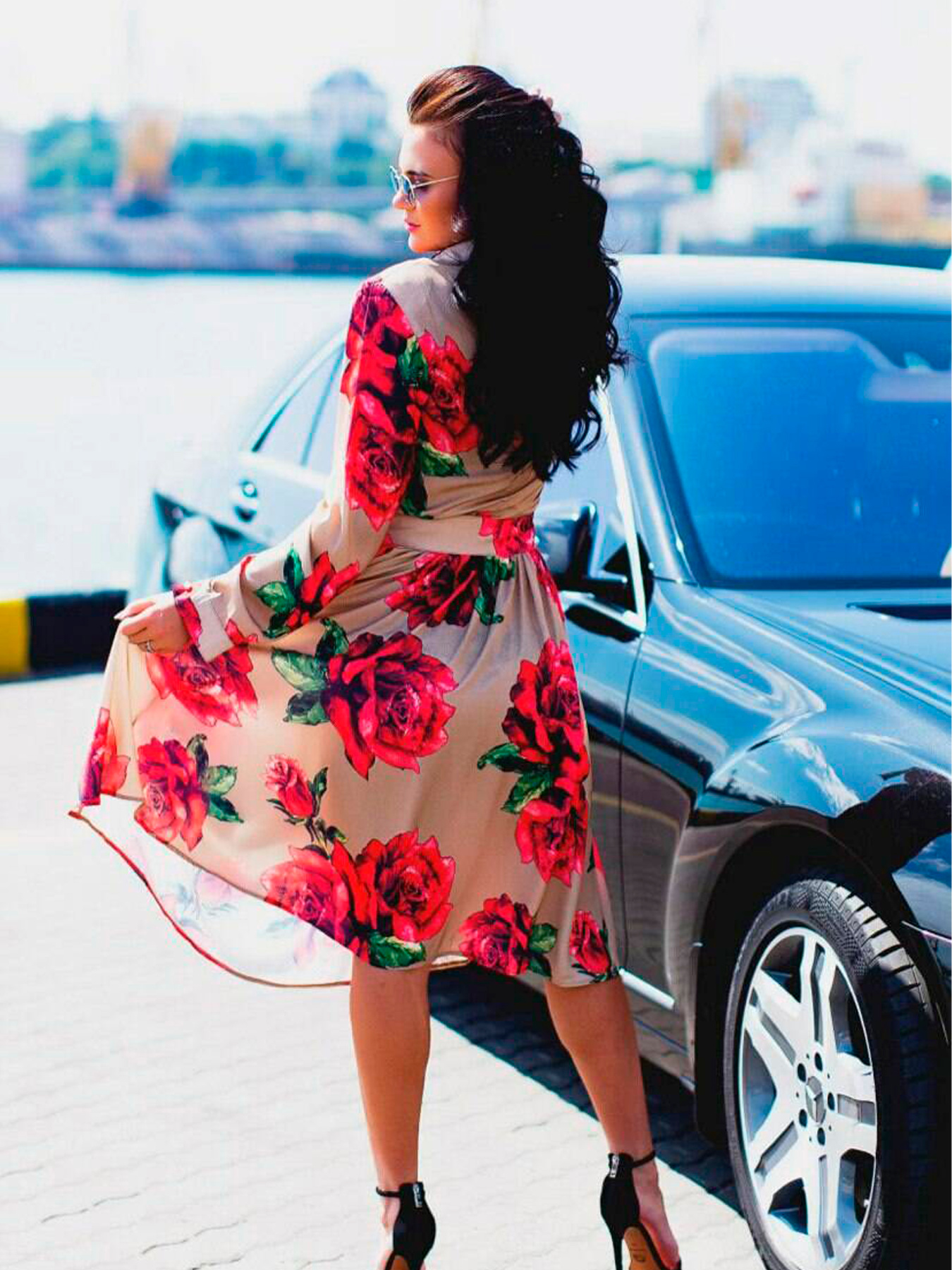 Платье миди Milirud модель mil302-bezhevij Фото