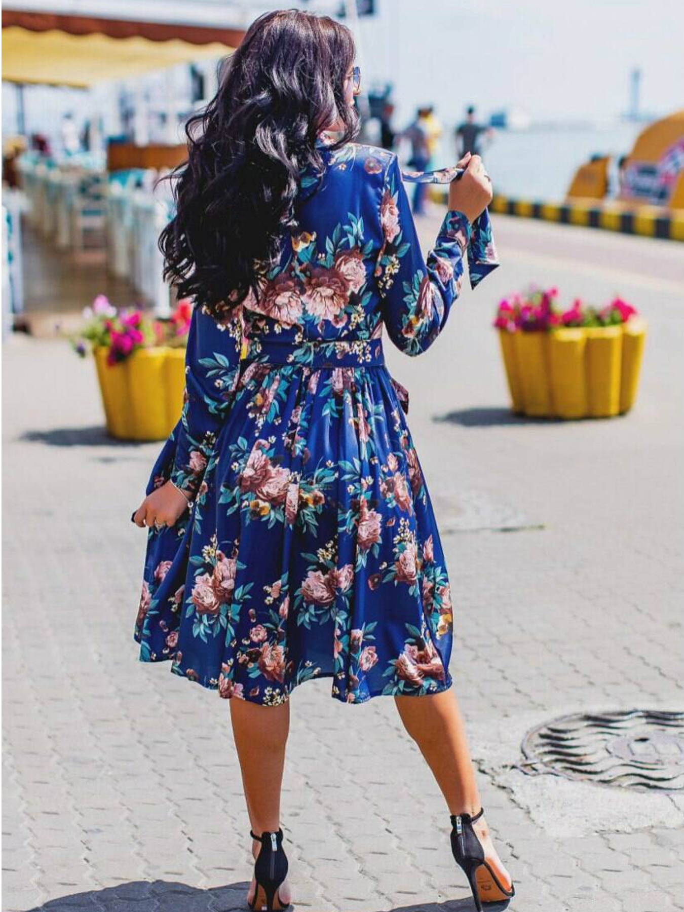 Платье миди Milirud модель mil302-sinj Фото