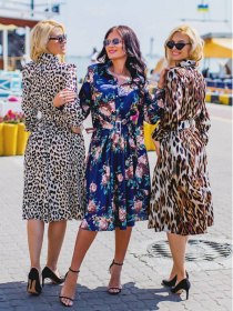 Платье миди Milirud модель mil302-sinj Фото