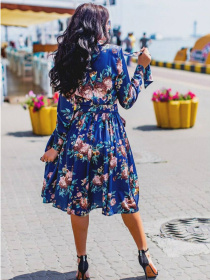 Платье миди Milirud модель mil302-sinj Фото