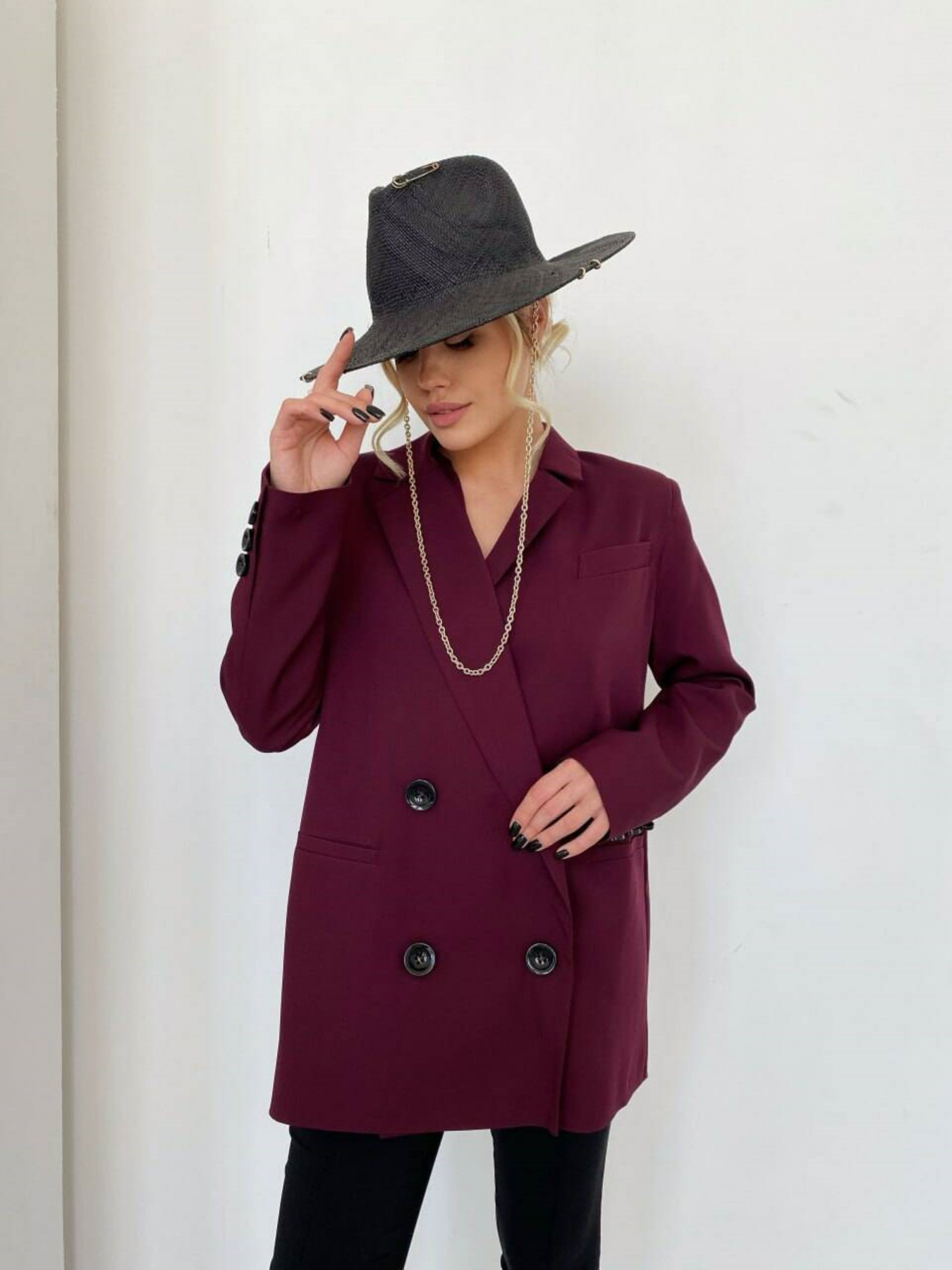 Піджак Milirud модель mil328-slivovij Фото