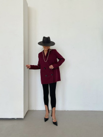 Блейзер Milirud модель mil328-slivovij Блейзер Milirud модель mil328-slivovij Фото