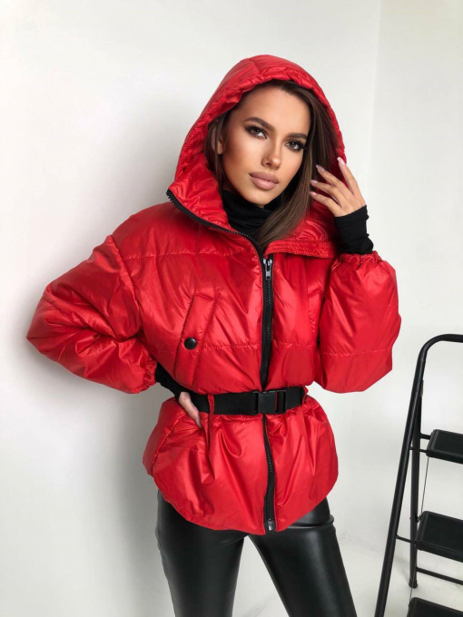 Демисезонная куртка Milirud модель mil336-chervonij Фото