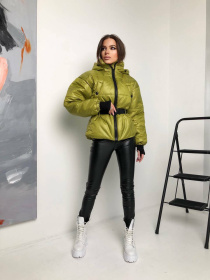 Демисезонная куртка Milirud модель mil336-olivkovij Фото