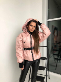 Демісезонна куртка Milirud модель mil336-pudra Фото