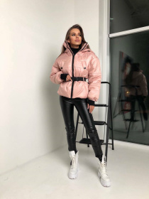 Демисезонная куртка Milirud модель mil336-pudra Фото