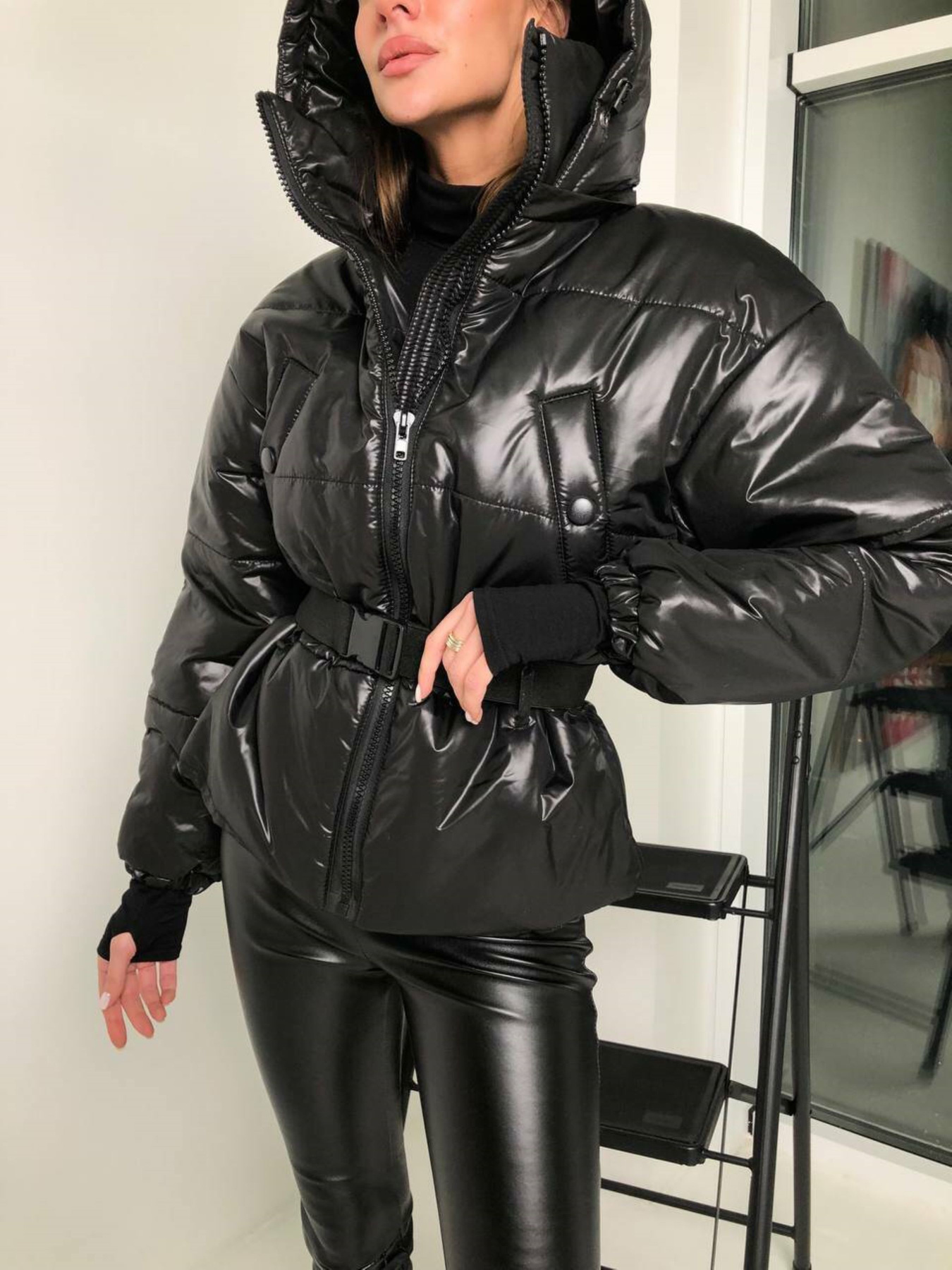 Демісезонна куртка Milirud модель mil336-chornij Фото