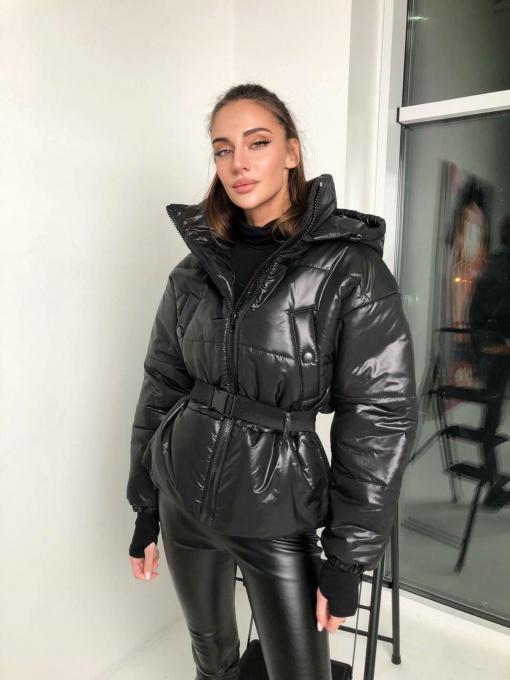 Демисезонная куртка Milirud модель mil336-chornij Фото