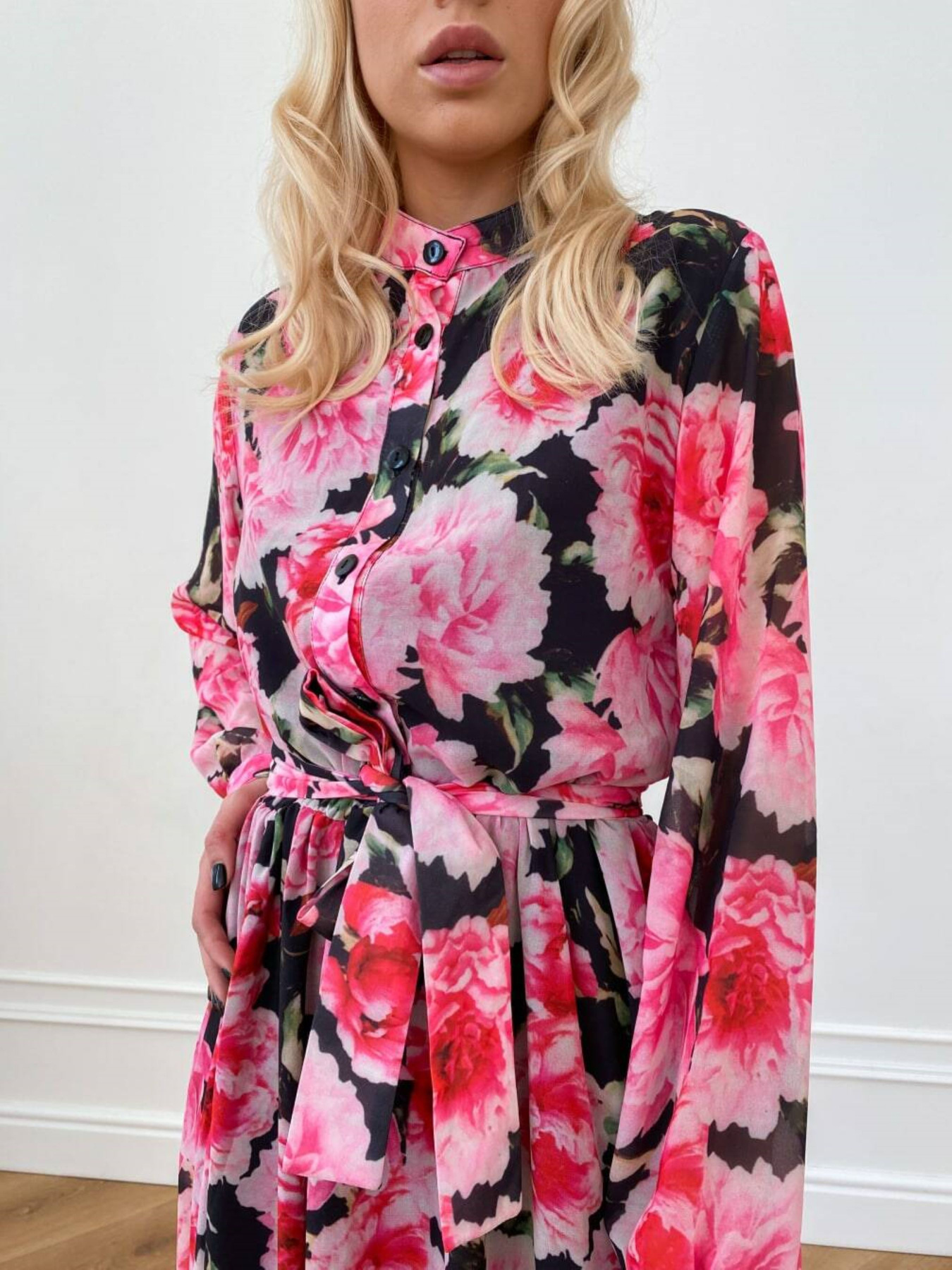 Платье макси Milirud модель mil364-chornij Фото