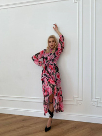 Платье макси Milirud модель mil364-chornij Фото