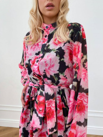 Платье макси Milirud модель mil364-chornij Фото