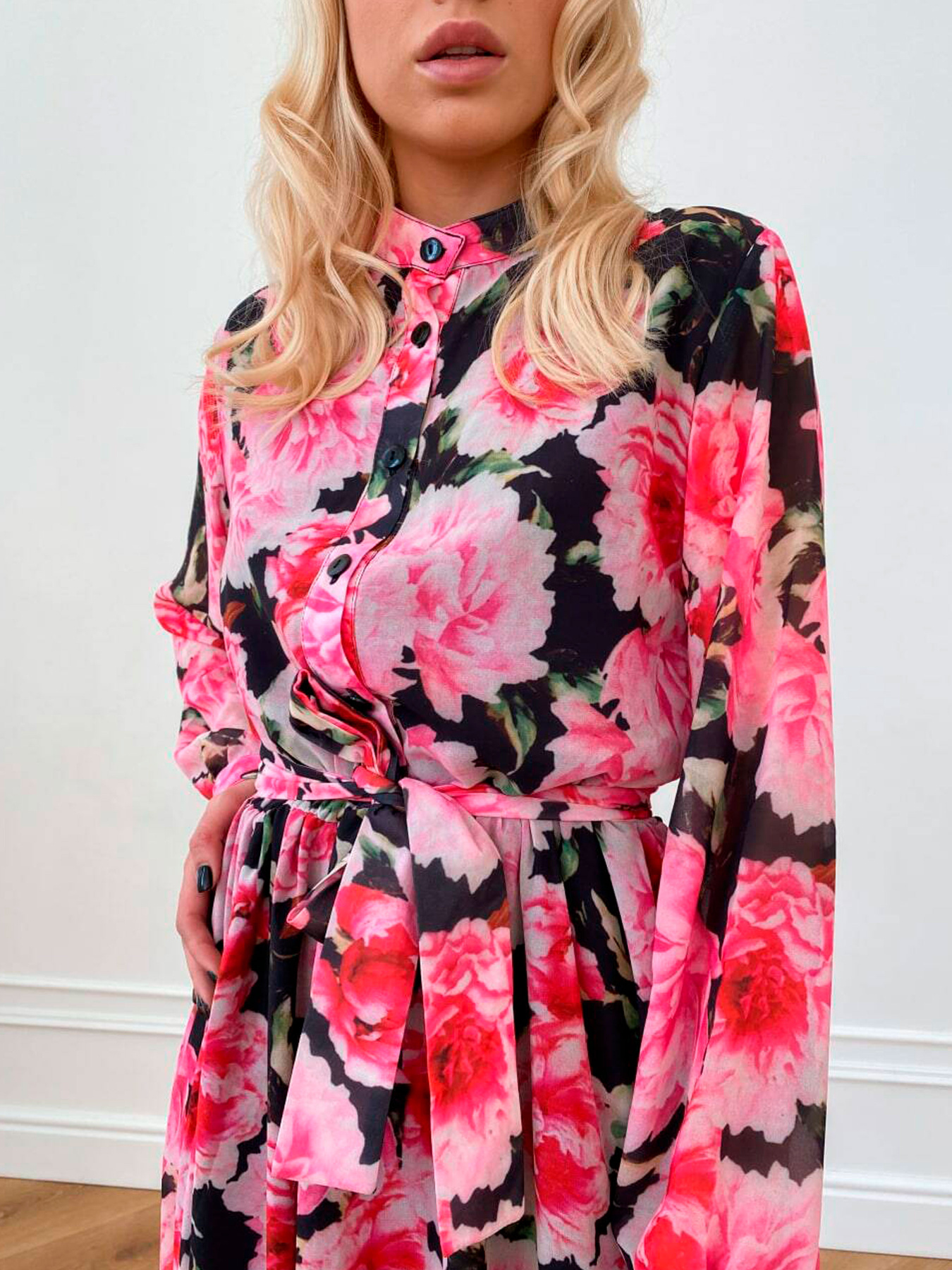 Платье макси Milirud модель mil364-chornij Фото