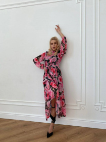 Платье макси Milirud модель mil364-chornij Фото