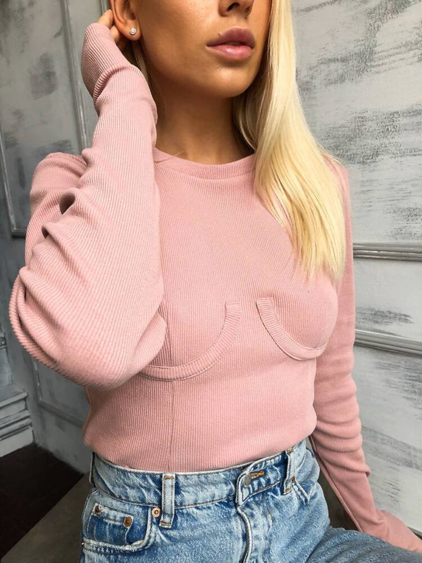 Боди Milirud модель mil414-pudra Фото