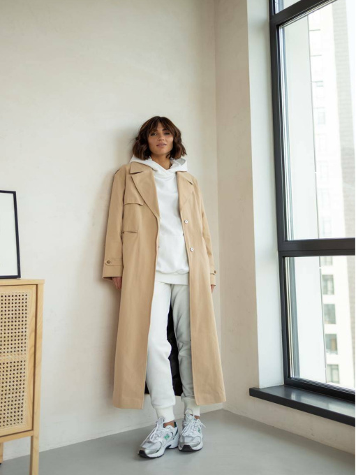 Тренч Milirud модель mil419-bezhevij Фото