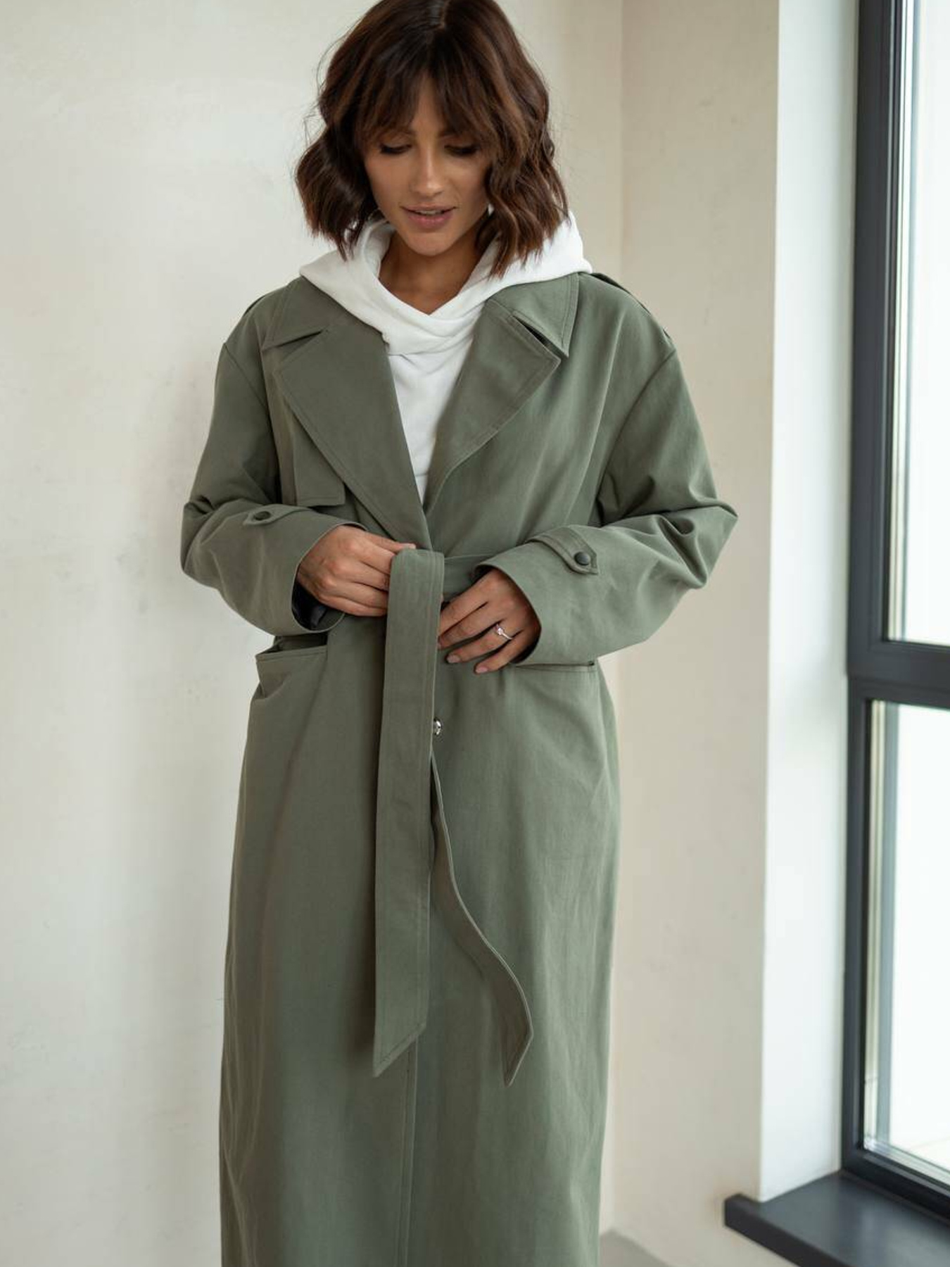 Тренч Milirud модель mil419-hak Фото