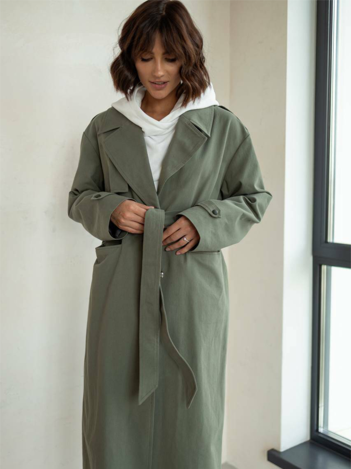 Тренч Milirud модель mil419-hak Фото