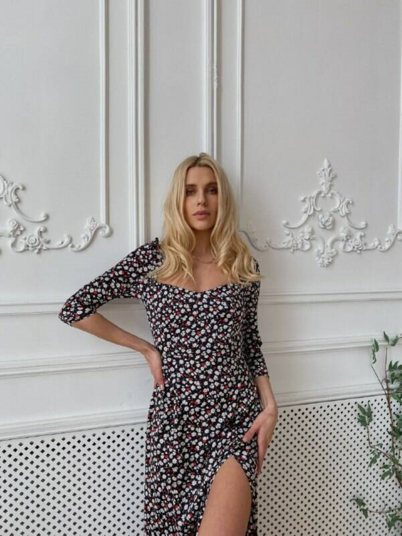 Платье макси Milirud модель mil439-chornij Фото