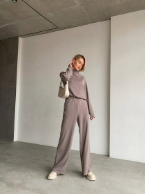 Повсякденний костюм Milirud модель mil473-kapuchino Фото