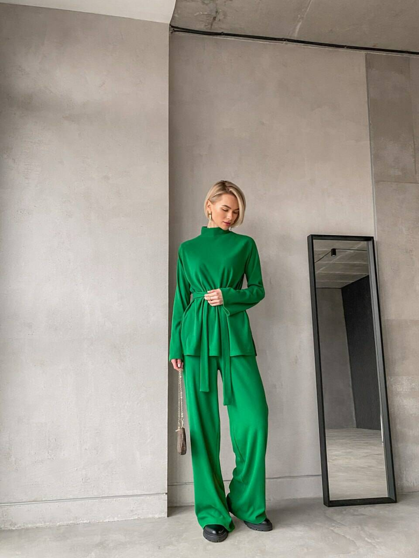 Повседневный костюм Milirud модель mil473-zelenij Фото