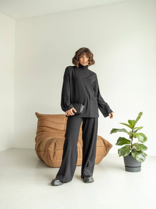 Костюм Milirud (кофта + брюки) модель mil473-chornij Фото