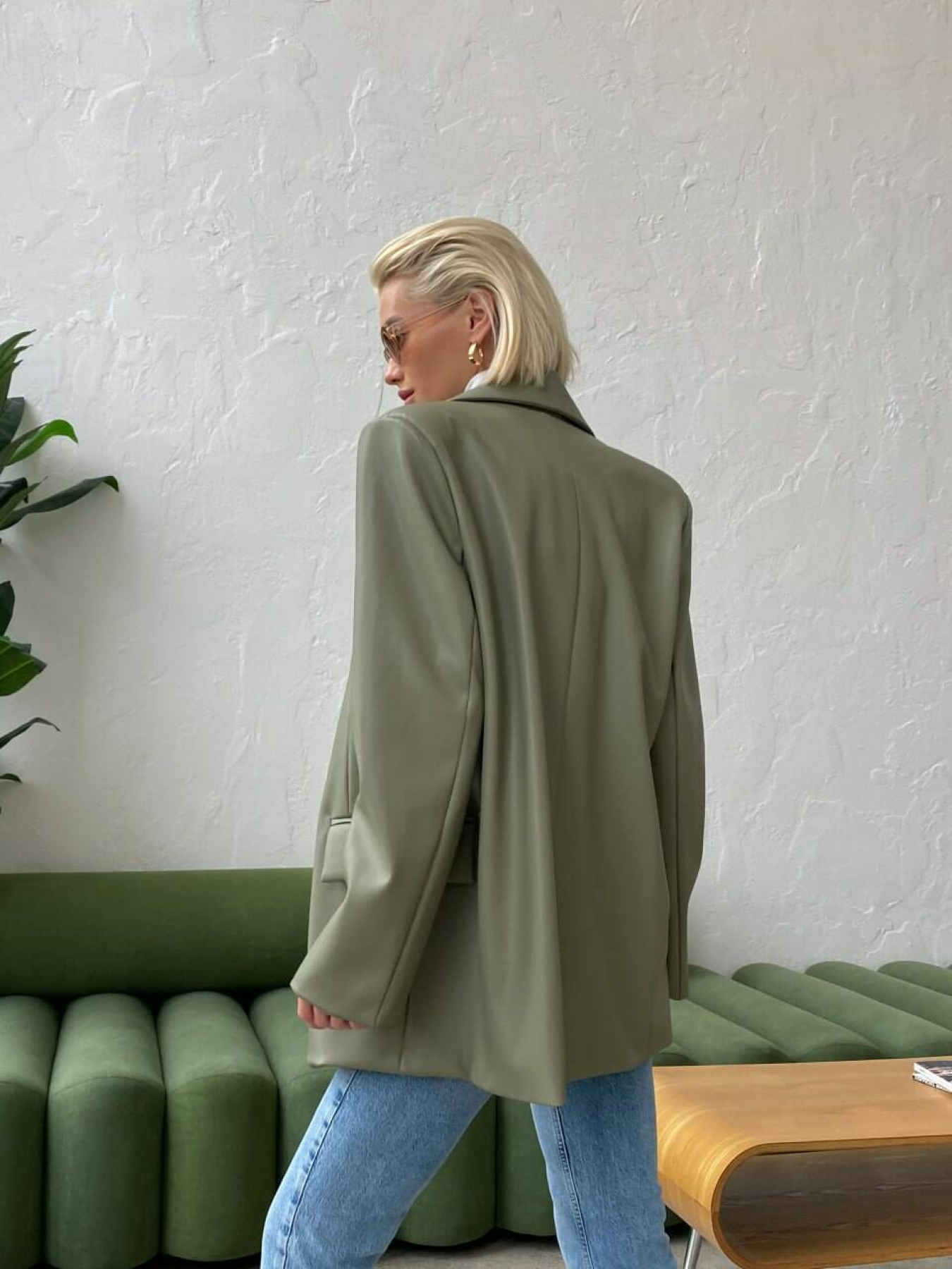 Блейзер Milirud модель mil508-olivkovij Блейзер Milirud модель mil508-olivkovij Фото