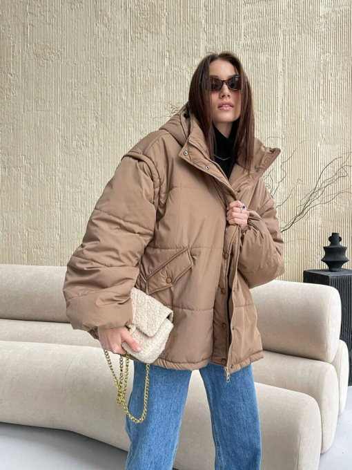 Демисезонная куртка Milirud модель mil521-bezhevij Фото