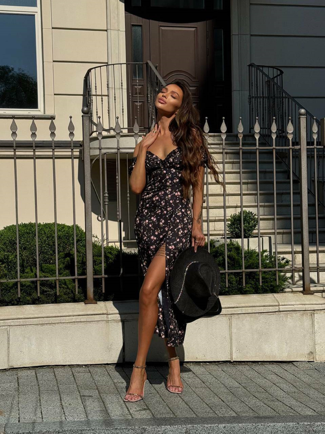 Платье макси Milirud модель mil451-chornij Фото