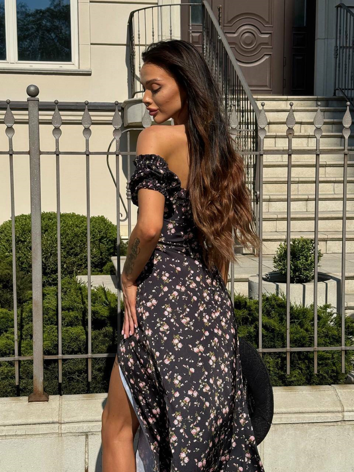 Платье макси Milirud модель mil451-chornij Фото