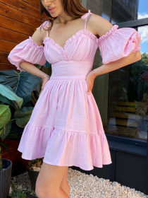 Платье мини Milirud модель mil499-rozhevij Фото