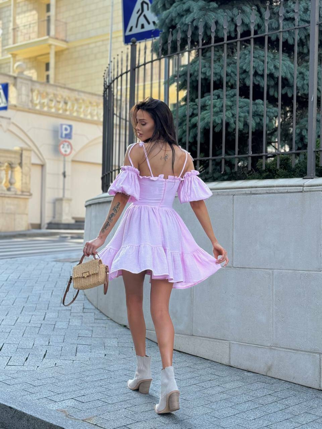 Платье мини Milirud модель mil499-rozhevij Фото