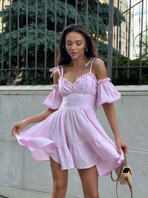 Сукня міні Milirud модель mil499-rozhevij Фото