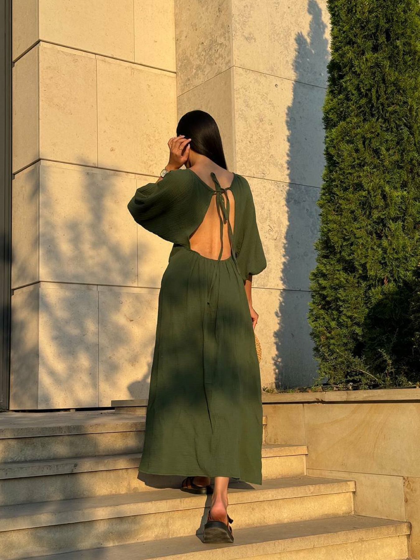 Платье макси Milirud модель mil540-zelenij Фото