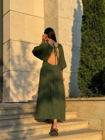 Платье макси Milirud модель mil540-zelenij Фото