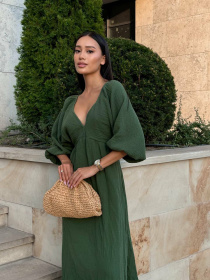 Платье миди Milirud модель mil540-zelenij Фото