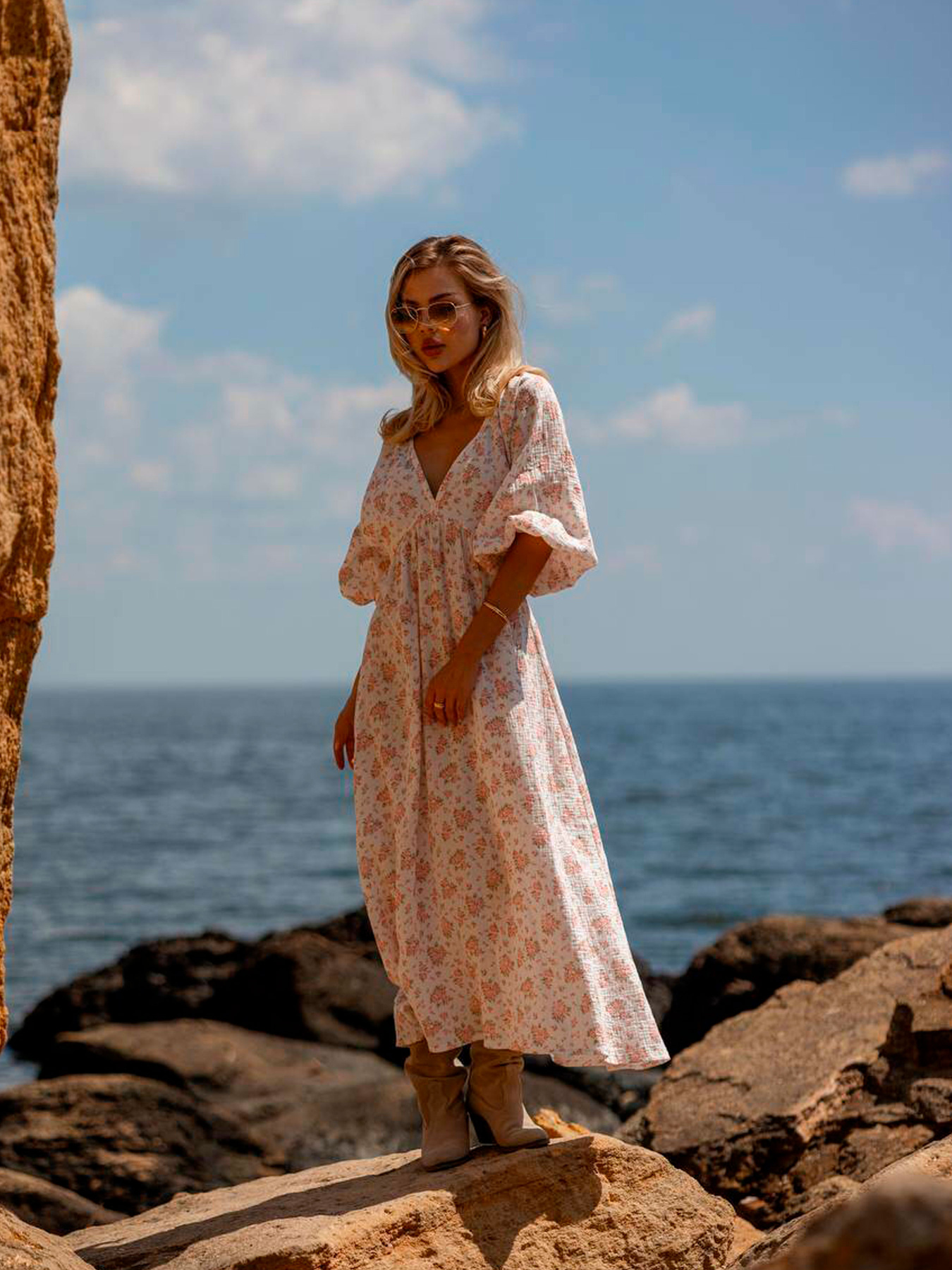 Платье макси Milirud модель mil540-blij Платье макси Milirud модель mil540-blij Фото