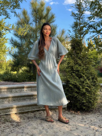 Платье миди Milirud модель mil540-olivkovij Фото