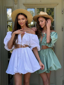 Костюм Milirud (топ + спідниця) модель mil549-olivkovij Фото