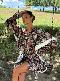 Сукня міні Milirud модель mil554-shokoladnij Фото