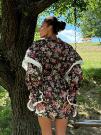 Сукня міні Milirud модель mil554-shokoladnij Фото