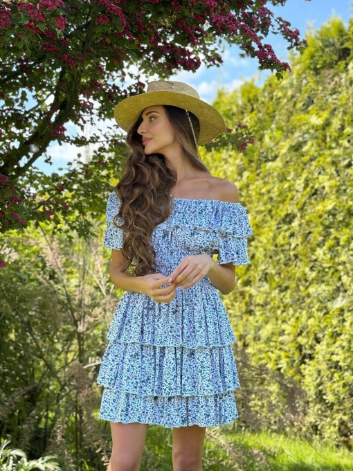 Сукня міні Milirud модель mil555-blakitnij Фото