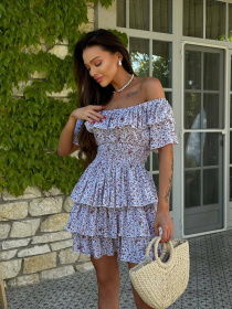 Платье мини Milirud модель mil555-rozhevij Фото