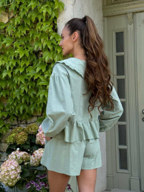 Повседневный костюм Milirud модель mil557-olivkovij Фото