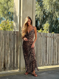 Платье макси Milirud модель mil565-leopardovij Фото