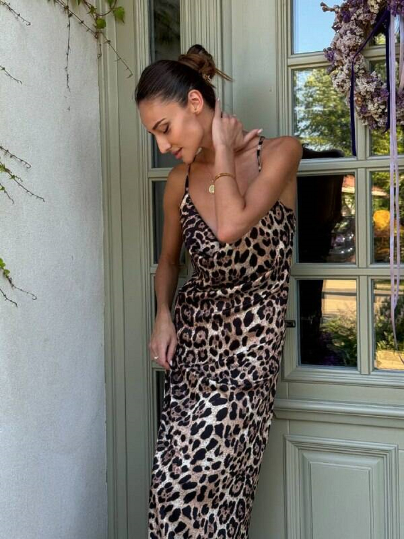 Платье макси Milirud модель mil566-leopardovij Фото