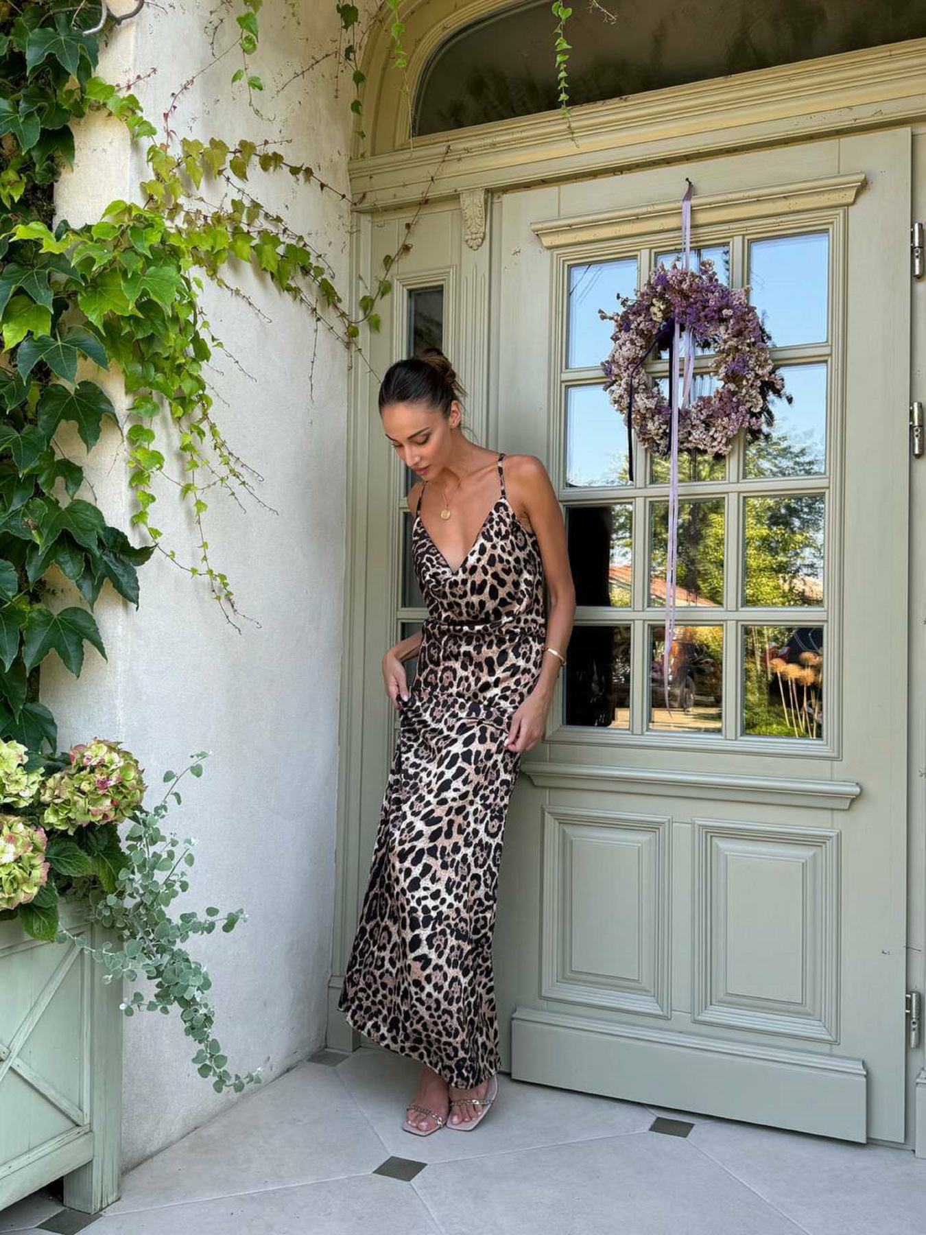 Сукня максі Milirud модель mil566-leopardovij Сукня максі Milirud модель mil566-leopardovij Фото