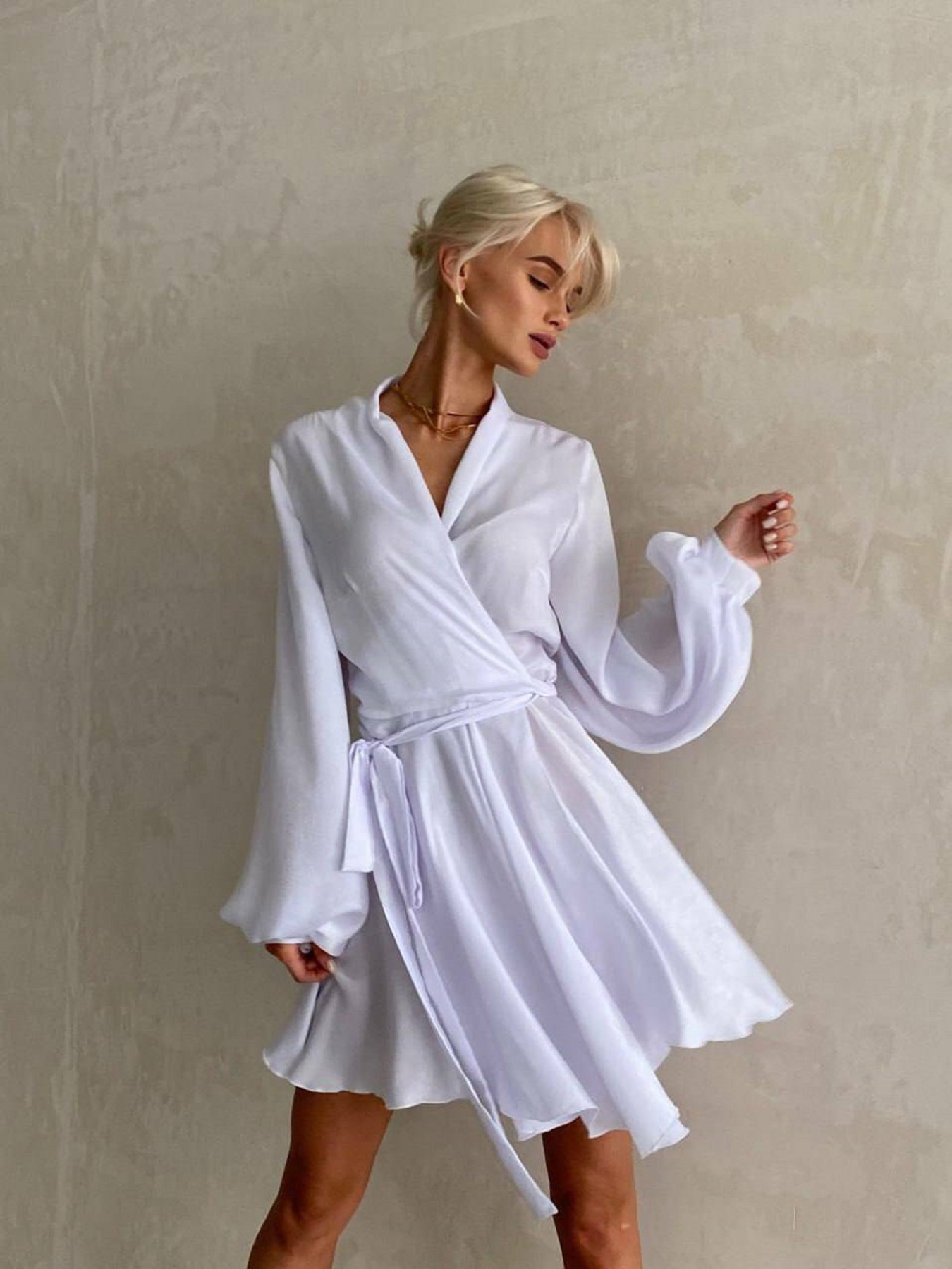 Платье мини Milirud модель mil372-blij Фото