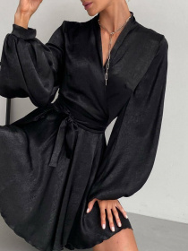 Платье мини Milirud модель mil372-chornij Фото