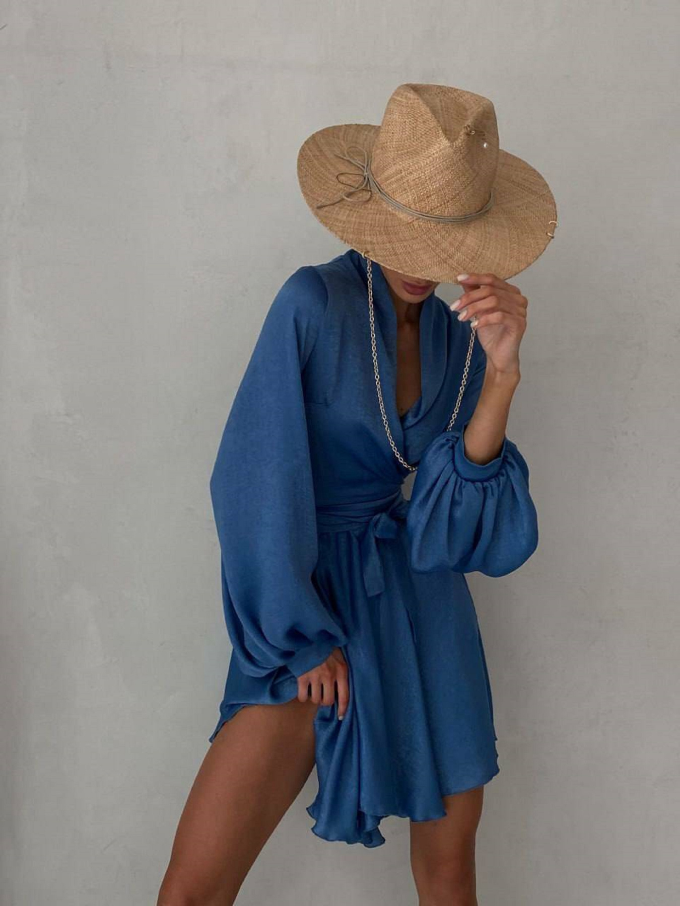 Платье мини Milirud модель mil372-sinj Фото