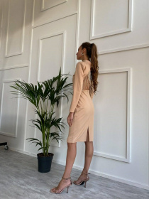 Сукня міні Milirud модель mil350-bezhevij Фото